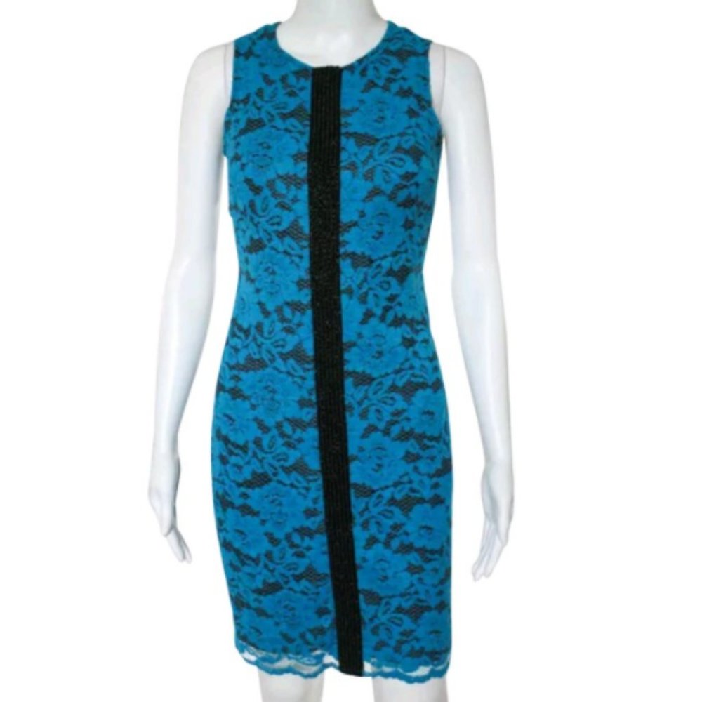 NWT Belle Badgley Mischka Lace Cocktail Dress